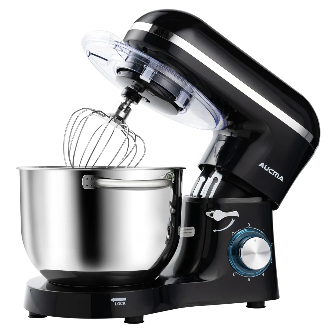 Aucma 6.5-Quart Tilt-Head Stand Mixer