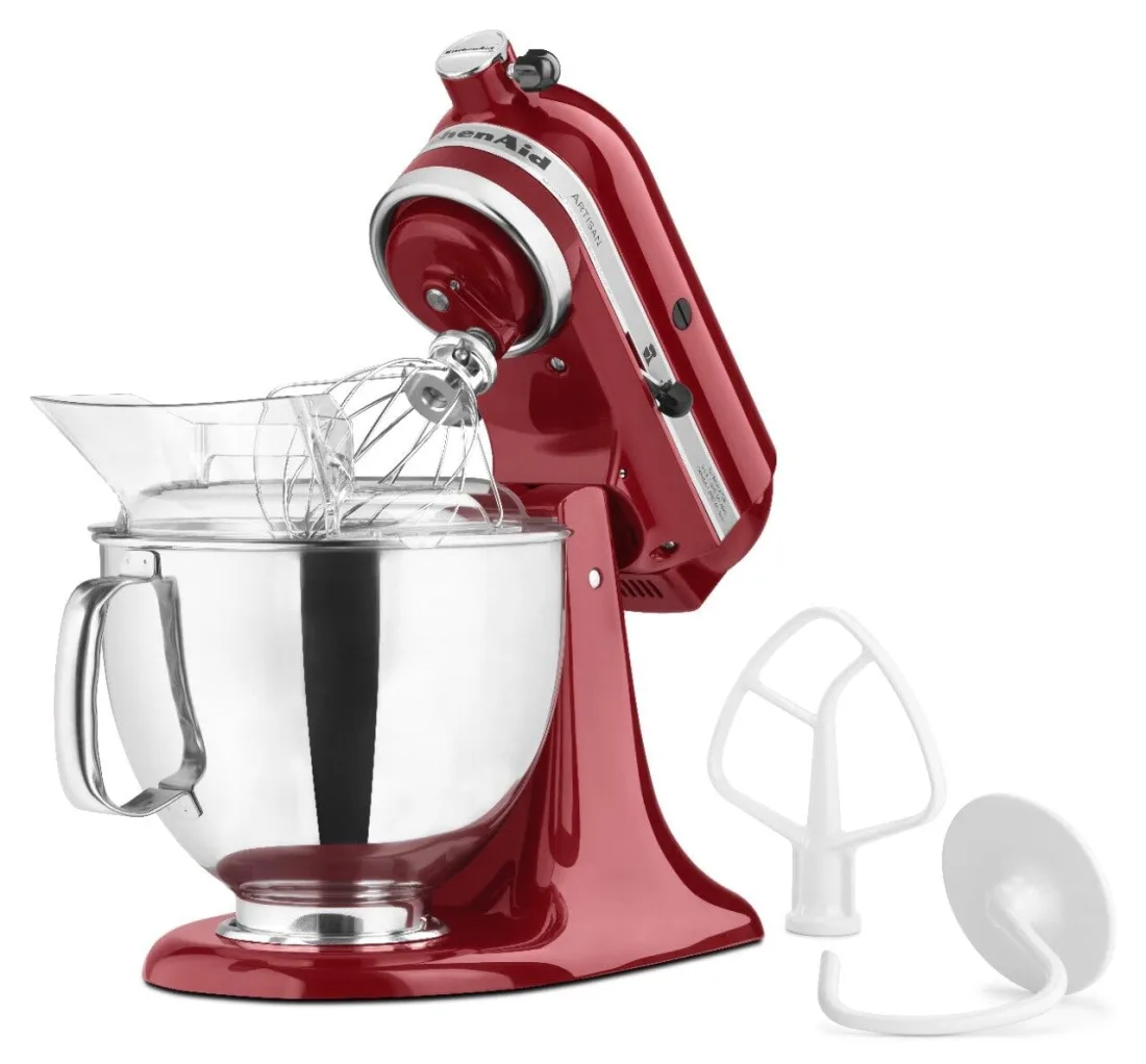 KitchenAid Artisan Series 5-Quart Tilt-Head Stand Mixer (KSM150PS) view 3